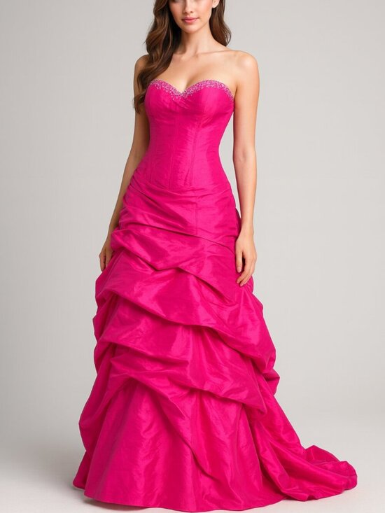 Blondie Nites Dresses & Skirts - Blondie Nites Satin Corset Formal Gown Holiday Party Dress Vintage 5